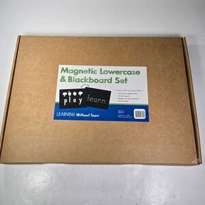 Learning Without Tears Magnetic Lowercase & Blackboard Set MLBS-20 New